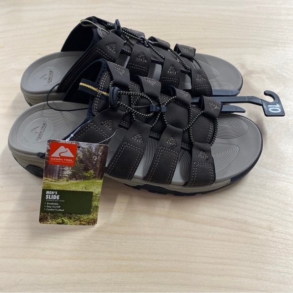 Ozark Trail Men’s Fisherman Slides size 10 (AY) - Picture 7 of 12